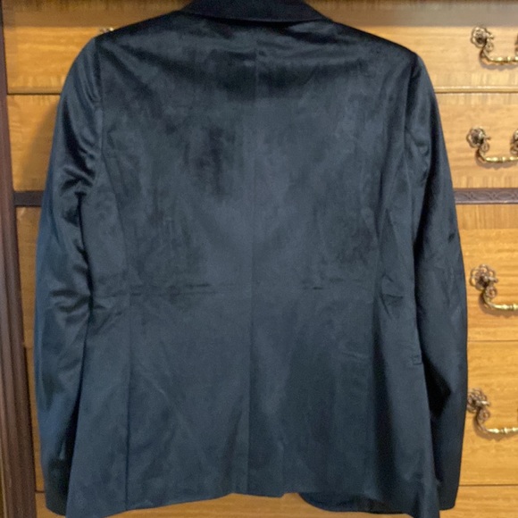 NWOT Straight To Hell black velvet blazer - Picture 5 of 10